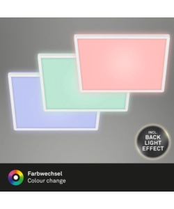 PLAFONIERA A LED SLIM- LED RGB BIANCO - 42x42 CM
